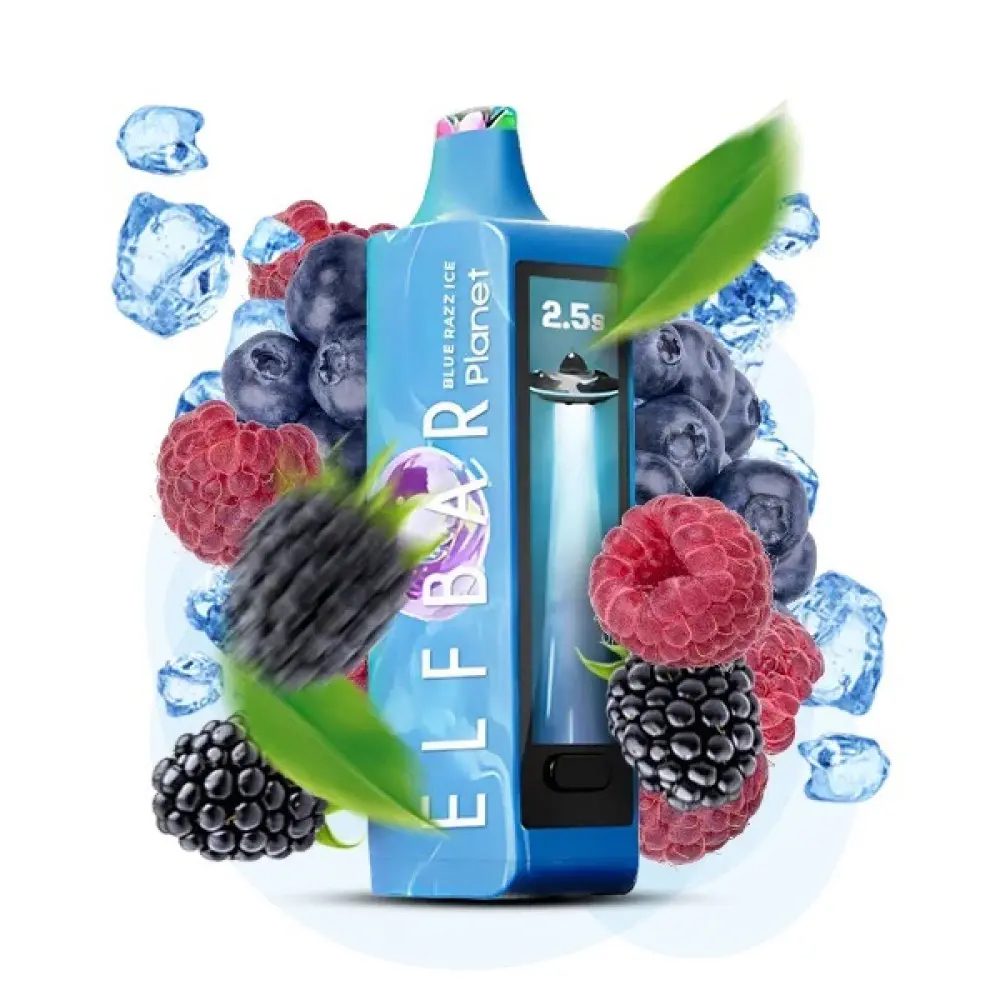 Elf bar Planet 25000 Blue razz ice