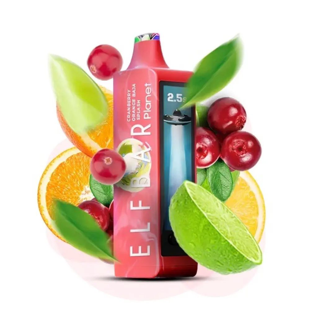 Elf bar Planet 25000 Cranberry Orange Baja Splash