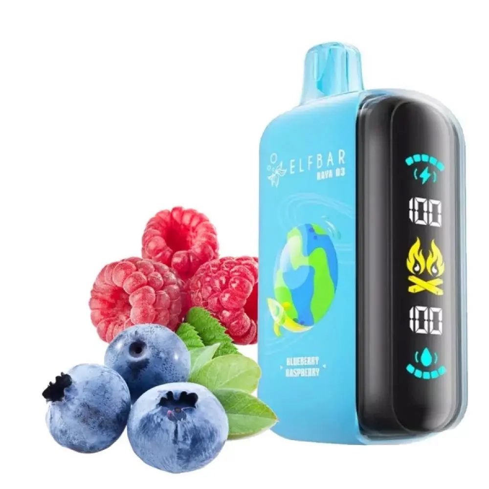 Elf Bar RAYA D3 25000 Blueberry Raspberry
