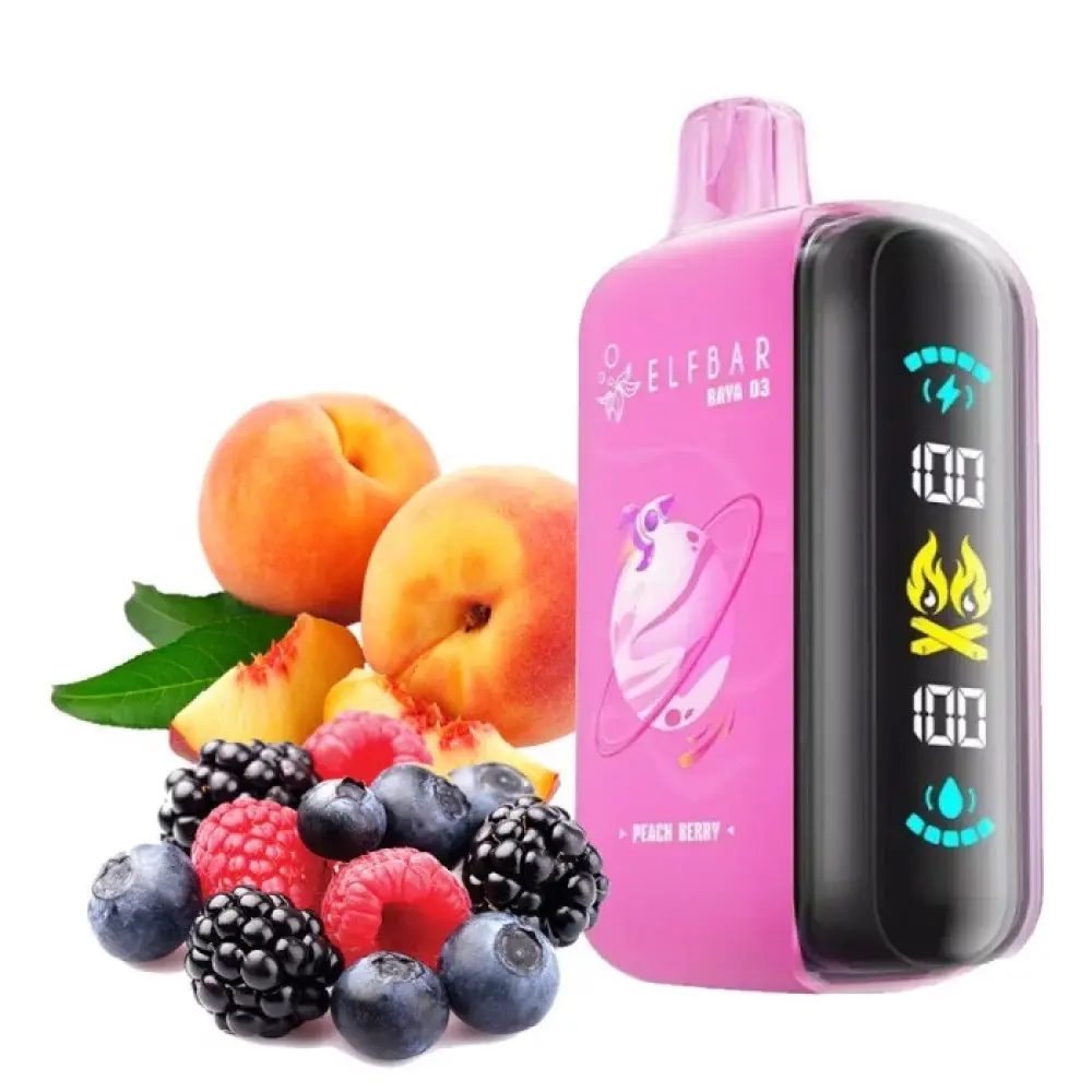 Elf Bar RAYA D3 25000 Peach Berry