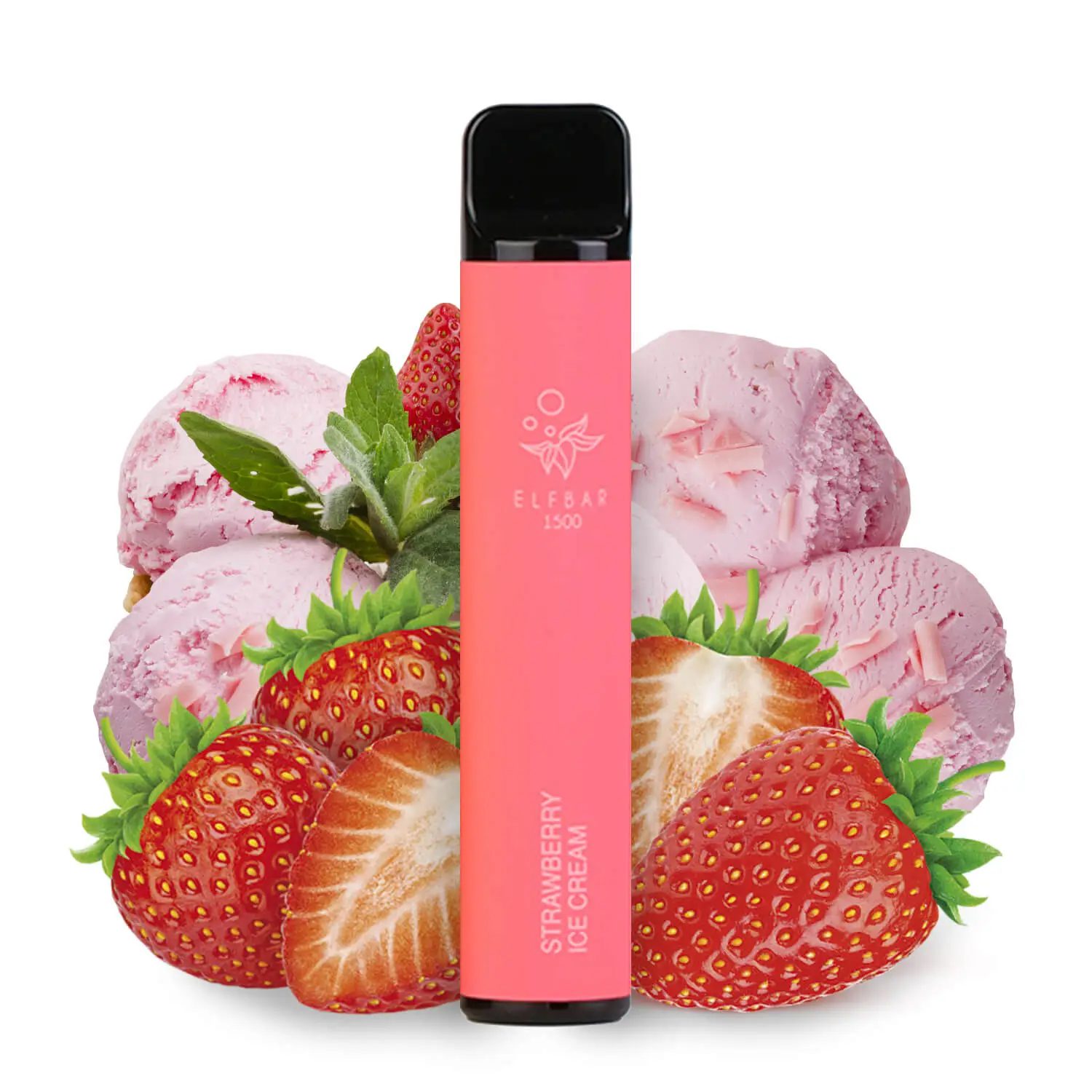 Elf Bar 1500 Strawberry ice Cream