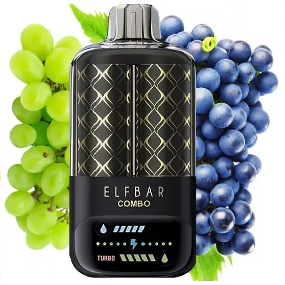 Elf bar 25000 Combo Green grape - Grape