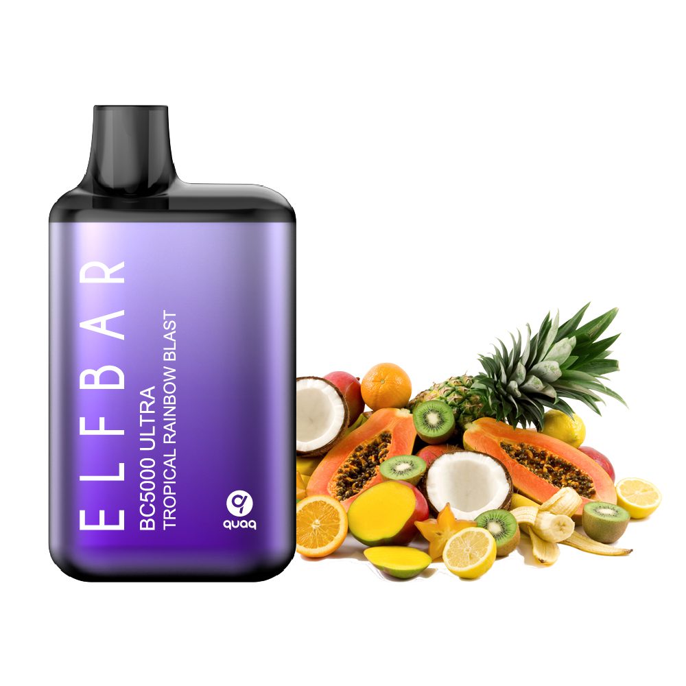 Elf bar BC5000 ultra Tropical Rainbow Blast