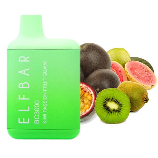 Elf bar BC3000 Kiwi passion fruit guava