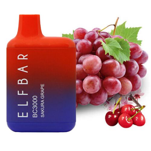 Elf bar BC3000 Sakura grape
