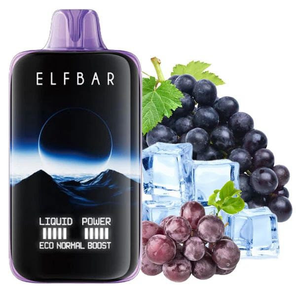 ELF BAR 40000 MOON NIGHT Grape ice