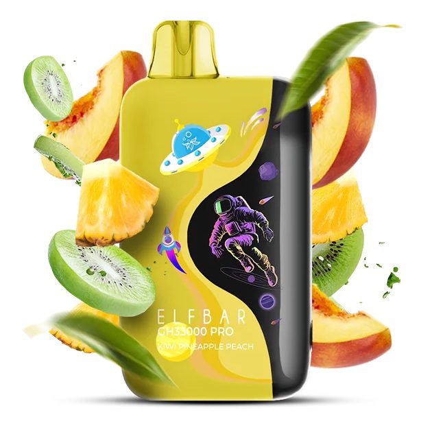 ELF BAR GH33000 PRO Kiwi Pineapple Peach