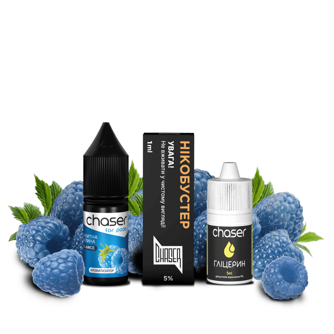 СHASER 10ml Блакитна малина