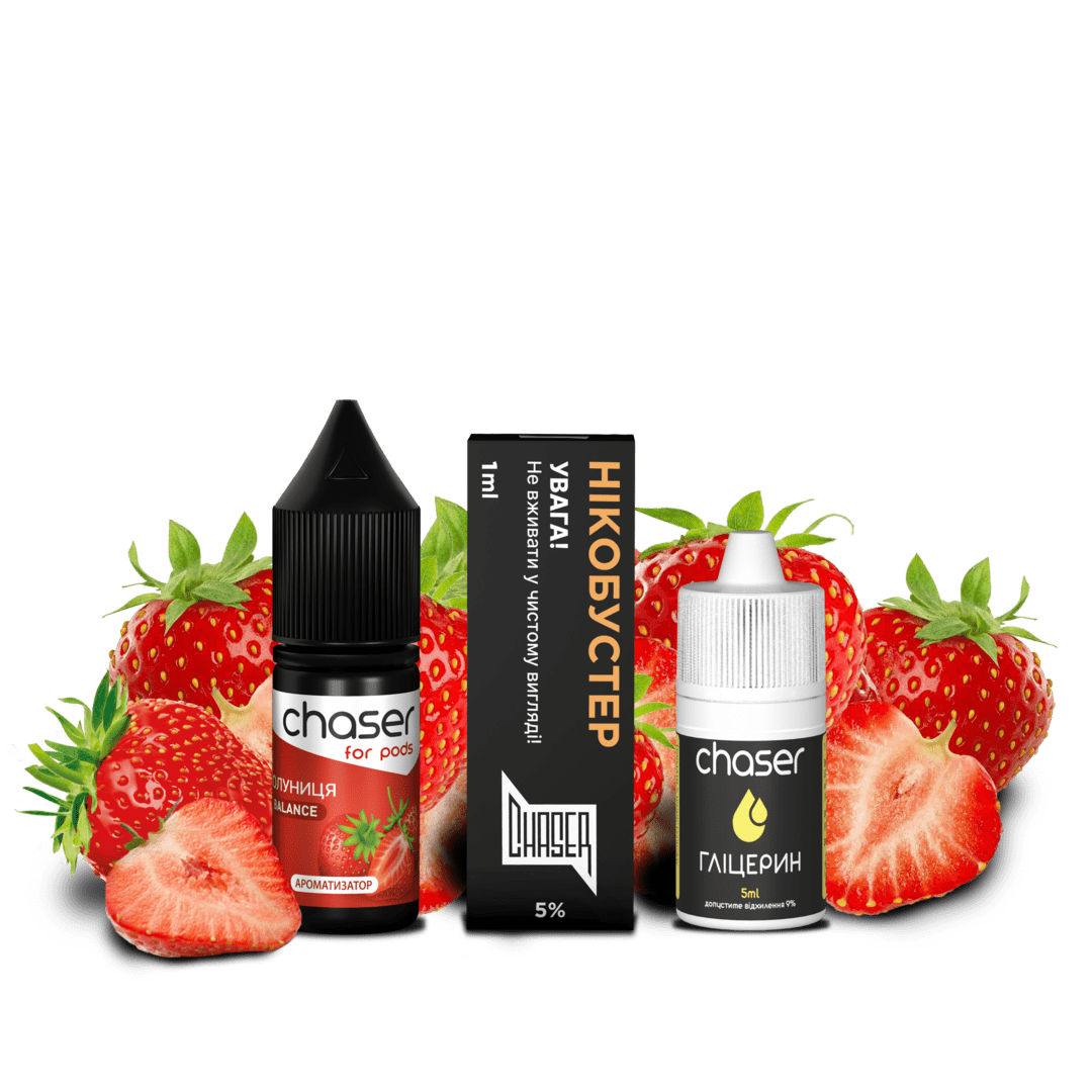 СHASER 10ml Полуниця