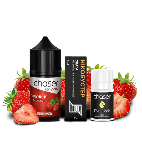 CHASER 30ml Полуниця