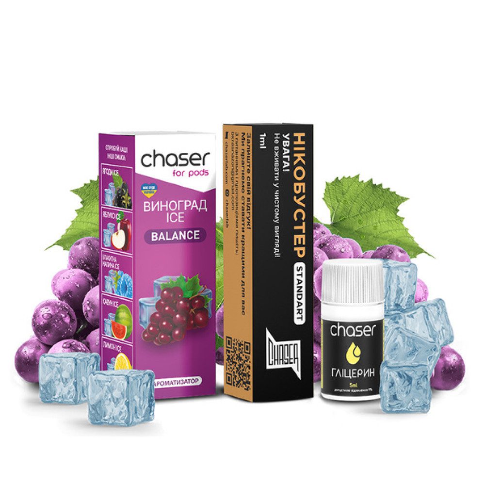 СHASER 10ml Виноград ice