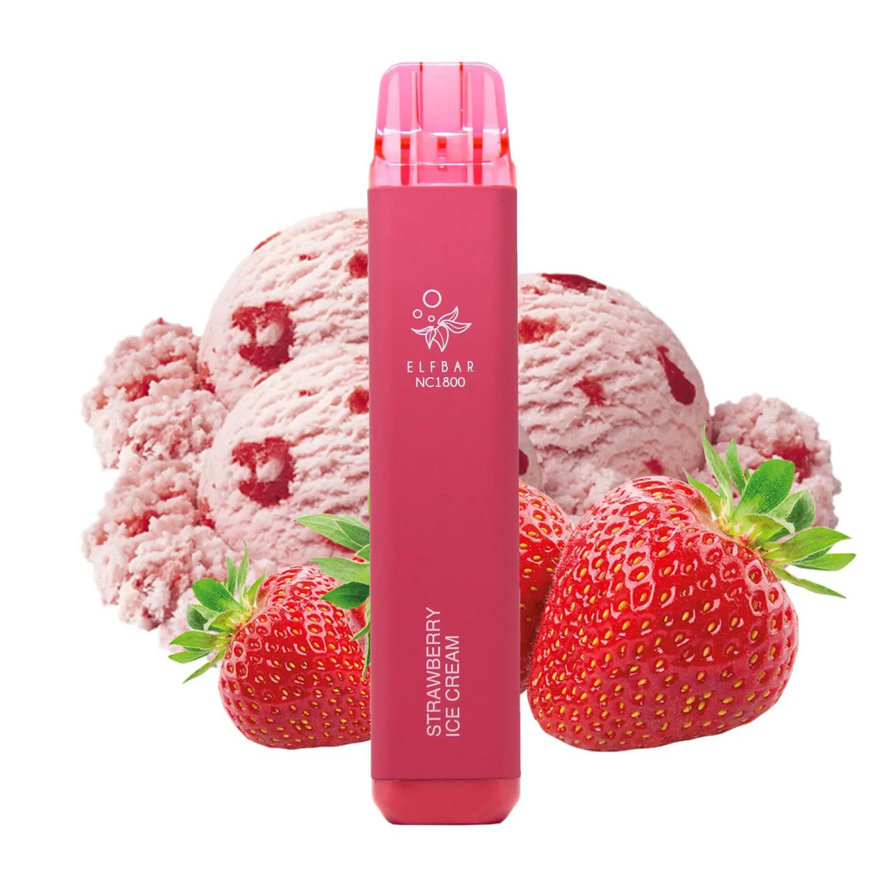 Elf bar NC1800 Strawberry ice cream