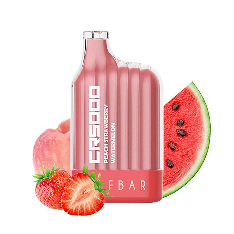 Elf bar CR5000 Peach Strawberry Watermelon