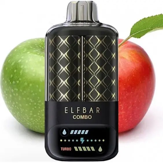 Elf bar 25000 Combo Green Apple - Double Apple Shisha