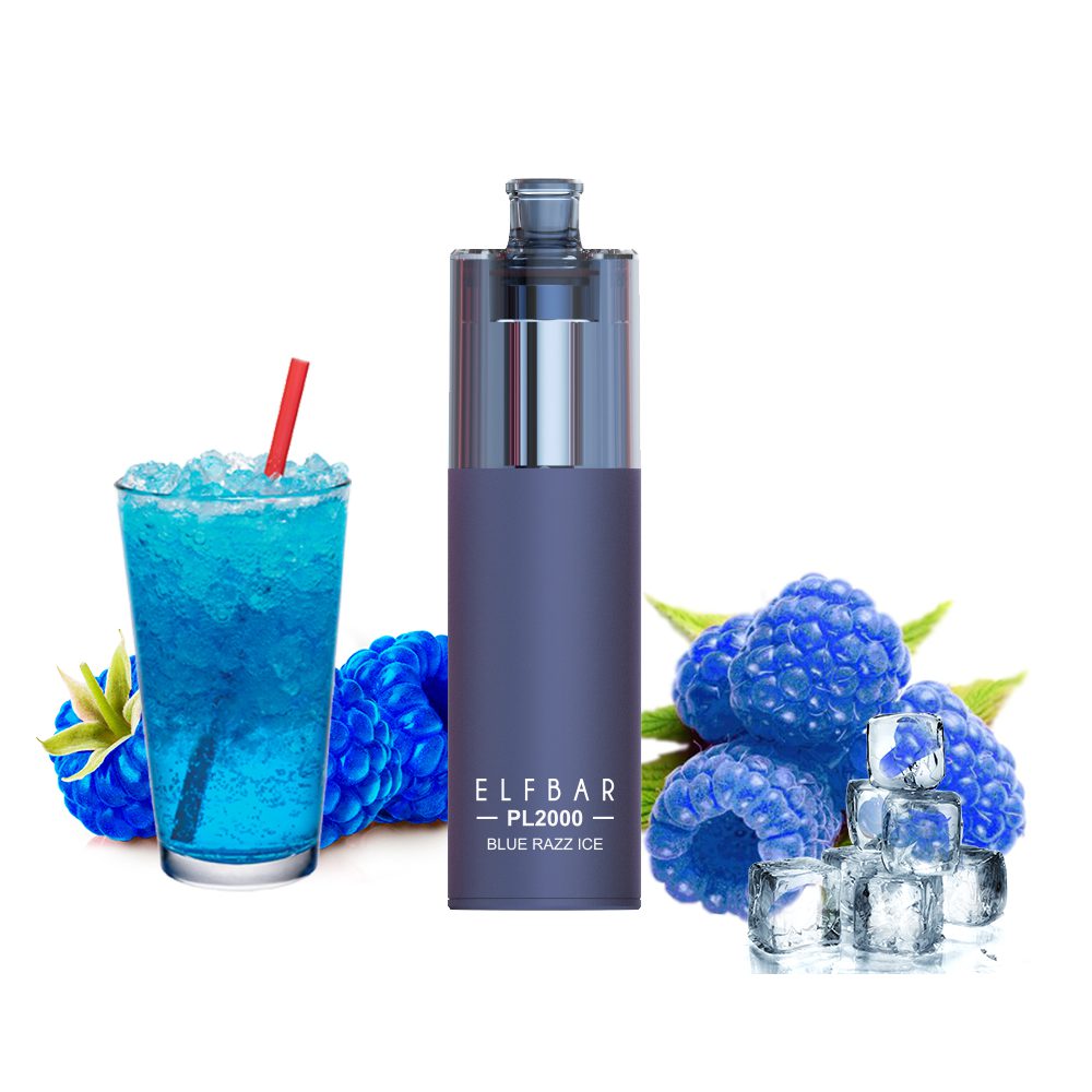 Elf Bar PL2000 Blue Razz Ice