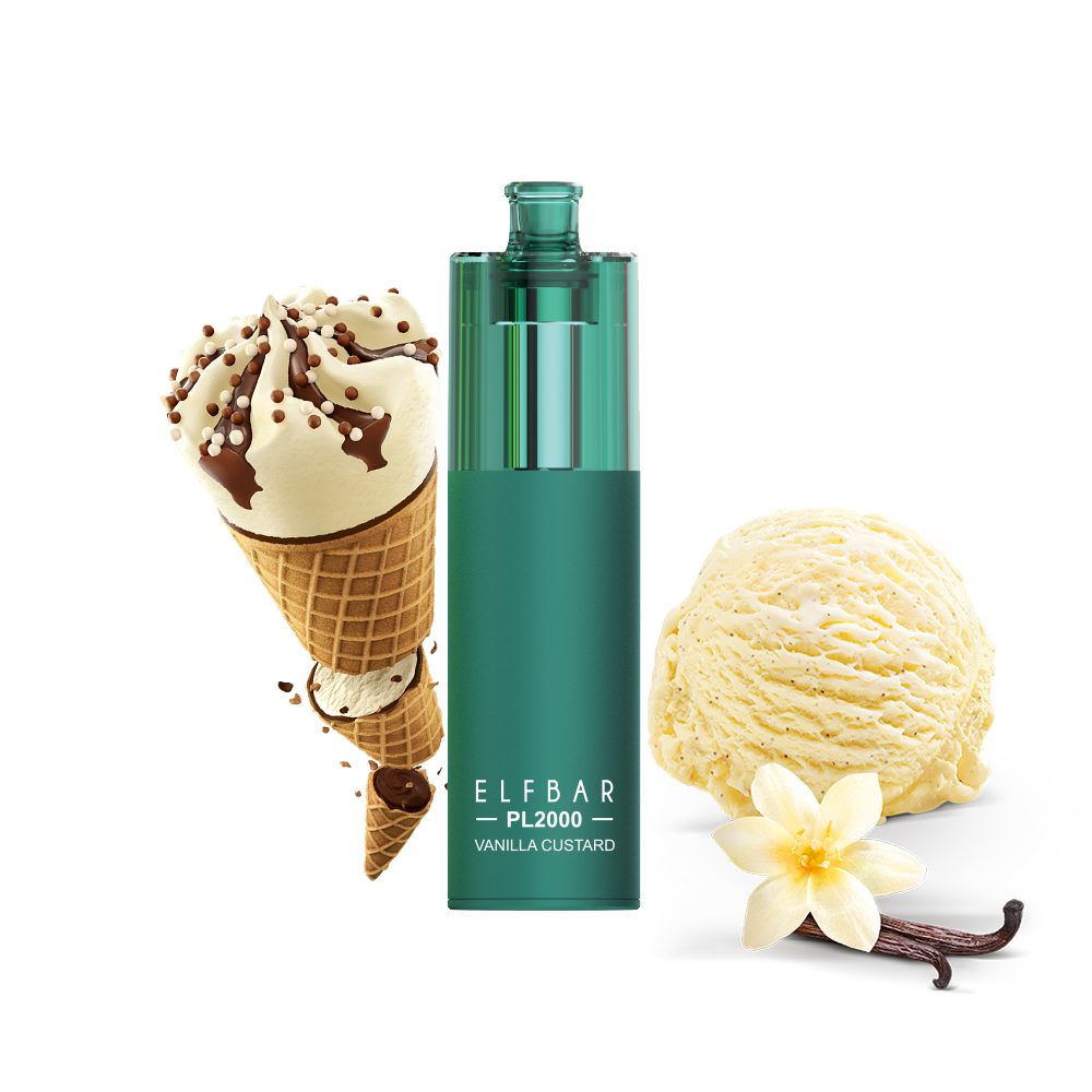 Elf Bar PL2000 Vanilla Custard