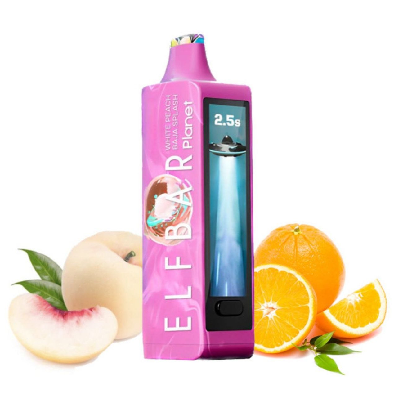 Elf bar Planet 25000 White Peach Baja Splash