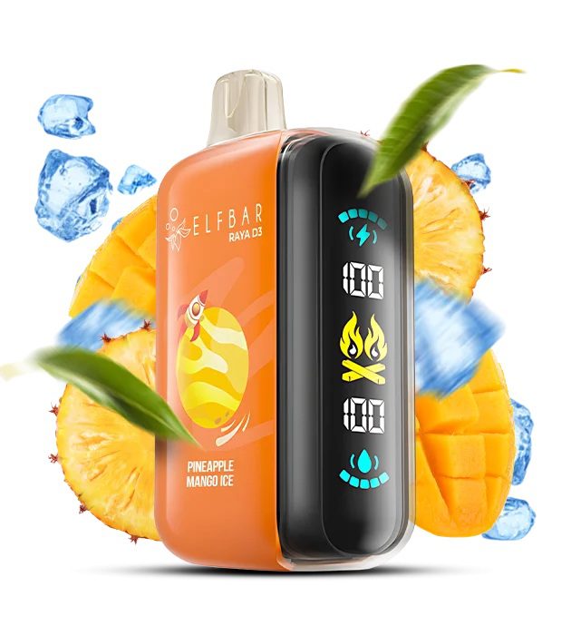 Elf Bar RAYA D3 25000 Pineapple Mango ice