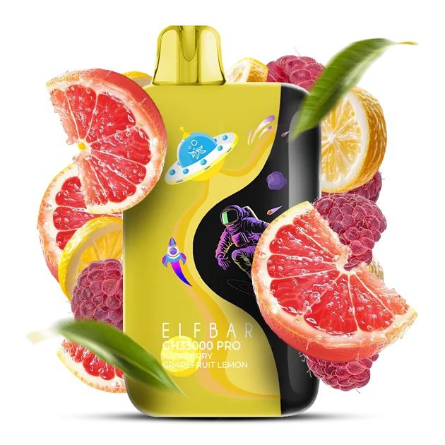 ELF BAR GH33000 PRO Raspberry Grapefruit Lemon