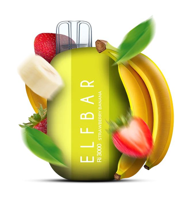Elf Bar Ri3000 Strawberry Banana