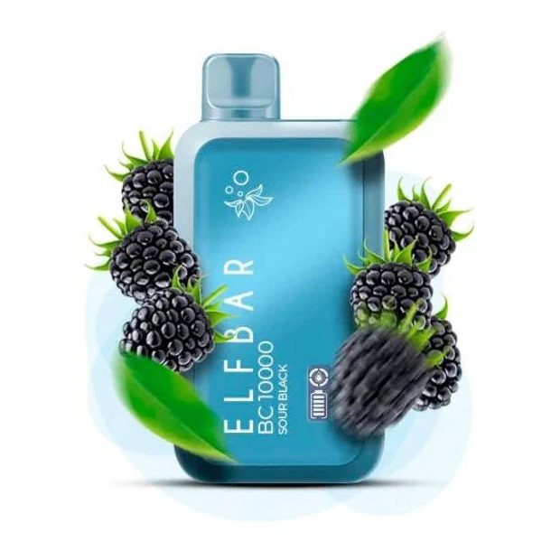 ELF BAR BC10000 Sour Black Blackcurrant (Кисла Чорна Смородина)