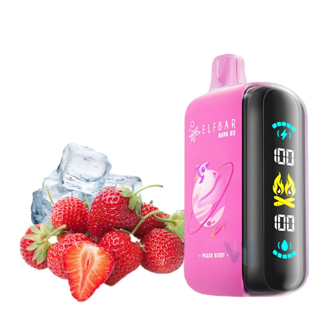 Elf Bar RAYA D3 25000 Strawberry ice