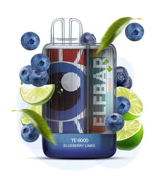 Elf Bar TE6000 Blueberry Lime