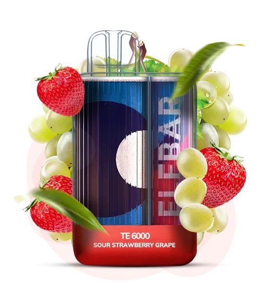 Elf Bar TE6000 Sour Strawberry Grape