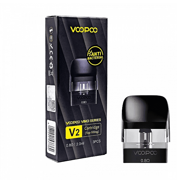 Картридж VOOPOO VINCI V2, Об'єм 2 мл | Опір 0.8 Ом
