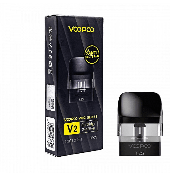 Картридж VOOPOO VINCI V2, Об'єм 2 мл | Опір 1.2 Ом