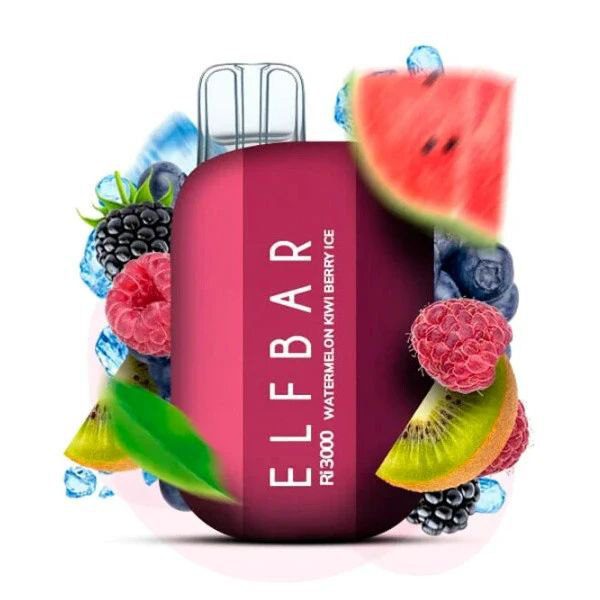 Elf Bar Ri3000 Watermelon Kiwi Berry ice
