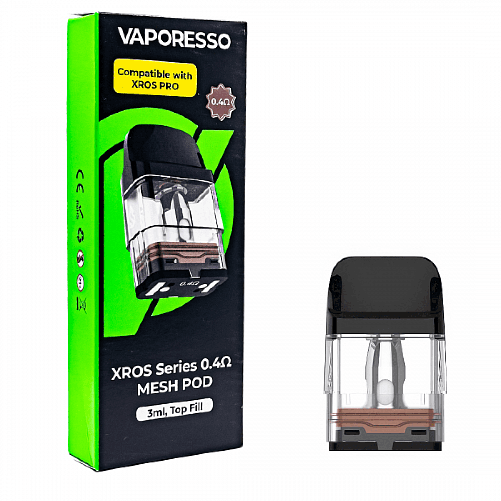 Картридж Vaporesso XROS, Об'єм 3 мл, Опір 0.4 Ом