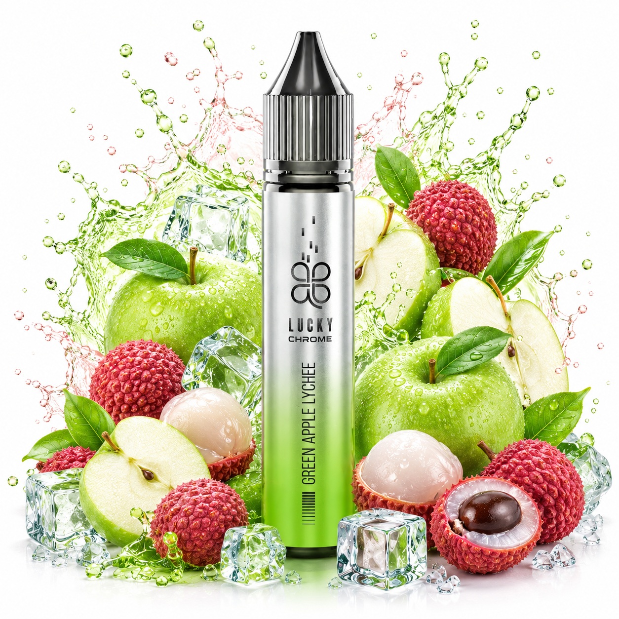 LUCKY CHROME 30 ML Green Apple Lychee