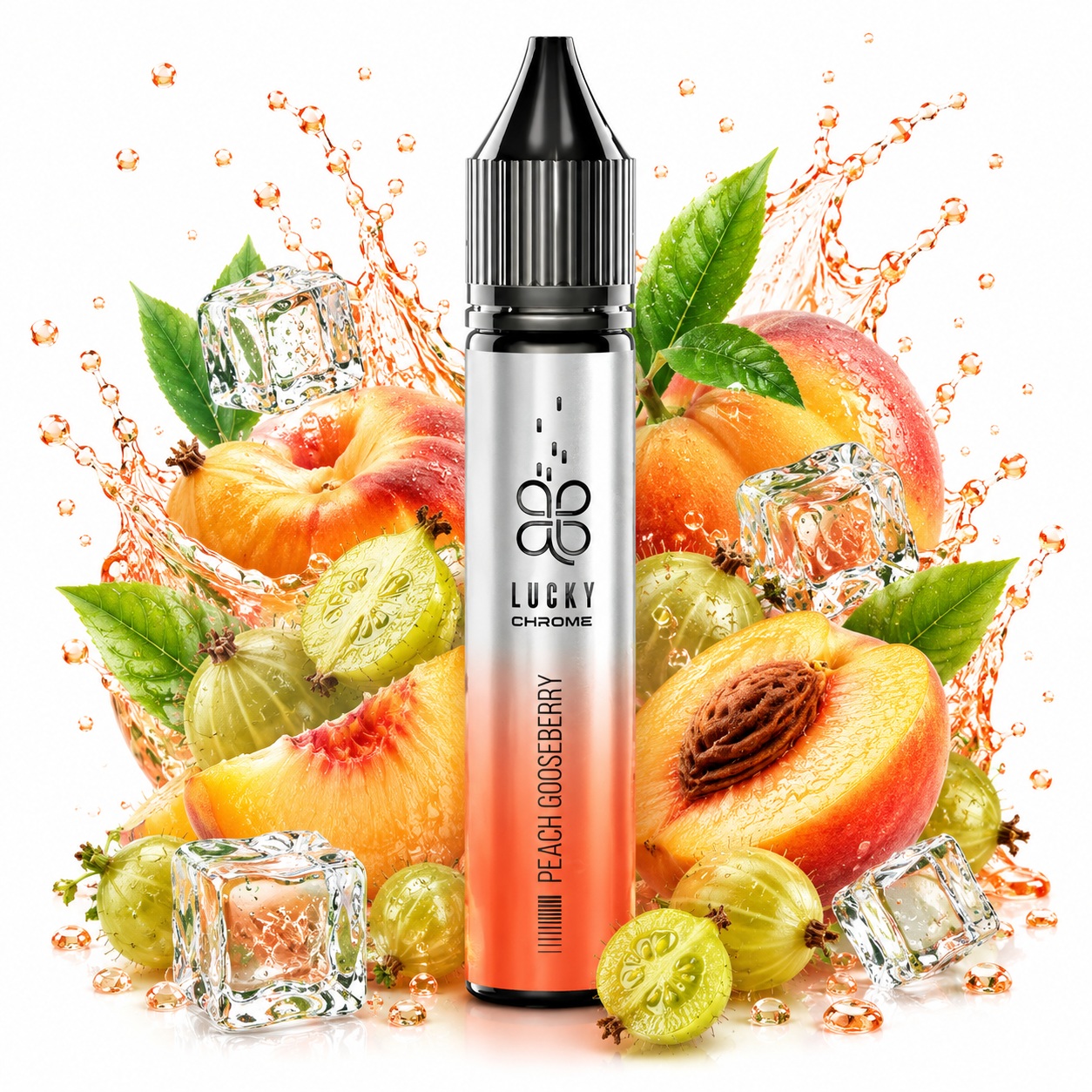LUCKY CHROME 30 ML Peach Gooseberry
